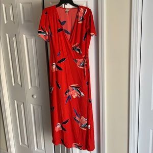 Maxi Length Wrap Dress - Awesome colors